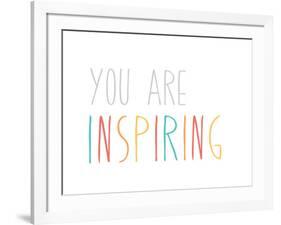 Inspiring-Lila Fe-Framed Art Print