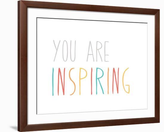 Inspiring-Lila Fe-Framed Art Print