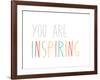 Inspiring-Lila Fe-Framed Art Print