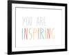 Inspiring-Lila Fe-Framed Art Print