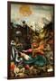 Inssenheim Altar: the Temptation of Saint Anthony, 1515-Matthias Grünewald-Framed Giclee Print