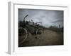 Instagram Filtered Image of a Vintage Bicycle and Sand Dunes on the Beach-pablo guzman-Framed Photographic Print