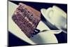 Instagram Vintage Style Chocolate Cake-Gajus-Mounted Photographic Print