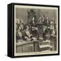 Installation of Prince Leopold as Grand Master of the Oxfordshire Freemasons in the Sheldonian Thea-Godefroy Durand-Framed Stretched Canvas