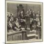 Installation of Prince Leopold as Grand Master of the Oxfordshire Freemasons in the Sheldonian Thea-Godefroy Durand-Mounted Giclee Print