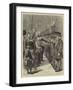 Installation of Sir W M Gomm, Gcb; Gcsi, as Constable of the Tower, Inspecting the Beefeaters-Godefroy Durand-Framed Giclee Print