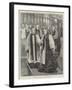 Installation of the Archbishop of York in York Minster-Thomas Walter Wilson-Framed Giclee Print