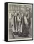 Installation of the Archbishop of York in York Minster-Thomas Walter Wilson-Framed Stretched Canvas