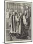 Installation of the Archbishop of York in York Minster-Thomas Walter Wilson-Mounted Giclee Print