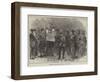 Installation of the New Constable of the Tower-Charles Robinson-Framed Giclee Print