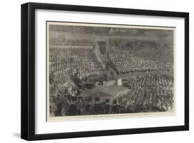 Installation of the Prince of Wales as Grand Master of the Freemasons of England at the Royal Alber-Charles Robinson-Framed Giclee Print