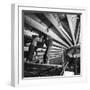 Installation of the Roof for a Liquid Methane Tank-Heinz Zinram-Framed Photographic Print