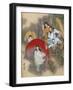 Installation of the Sun Goddess, 1925-Kawanabe Kyosai-Framed Giclee Print