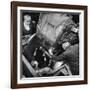 Installing an Engine for a Diesel Locomotive-Heinz Zinram-Framed Photographic Print