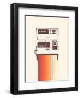 Instant Camera Rainbow-Florent Bodart-Framed Premium Giclee Print