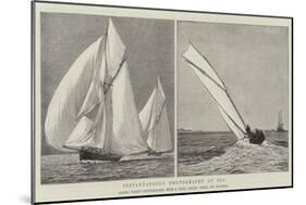 Instantaneous Photography at Sea-null-Mounted Giclee Print