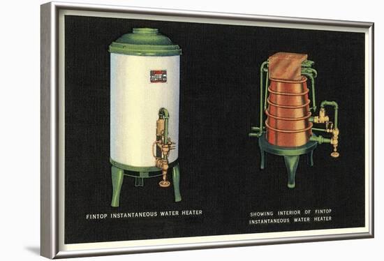 Instantaneous Water Heater-null-Framed Art Print