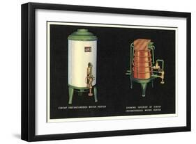 Instantaneous Water Heater-null-Framed Art Print