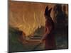 Instantly a Stream of Fire Gushed Forth-Hermann Hendrich-Mounted Giclee Print