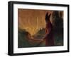 Instantly a Stream of Fire Gushed Forth-Hermann Hendrich-Framed Giclee Print