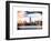 Instants of NY BW Series - Landscape View Manhattan with the Empire State Building - New York-Philippe Hugonnard-Framed Art Print