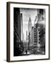 Instants of NY BW Series - Urban Scene in Winter at Grand Central Terminal in New York City-Philippe Hugonnard-Framed Premium Photographic Print