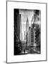 Instants of NY BW Series - Urban Scene in Winter at Grand Central Terminal in New York City-Philippe Hugonnard-Mounted Art Print