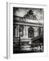 Instants of NY BW Series - Urban Scene View in Winter-Philippe Hugonnard-Framed Photographic Print