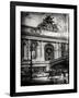 Instants of NY BW Series - Urban Scene View in Winter-Philippe Hugonnard-Framed Photographic Print