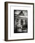 Instants of NY BW Series - Urban Scene View in Winter-Philippe Hugonnard-Framed Art Print