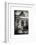 Instants of NY BW Series - Urban Scene View in Winter-Philippe Hugonnard-Framed Art Print