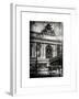 Instants of NY BW Series - Urban Scene View in Winter-Philippe Hugonnard-Framed Premium Giclee Print