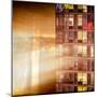 Instants of NY Series - Architecture and Building in Downtown Manhattan by Night-Philippe Hugonnard-Mounted Photographic Print