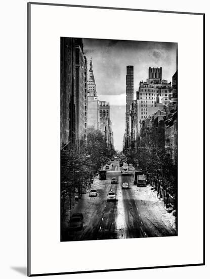 Instants of NY Series - Architecture and Buildings NYC-Philippe Hugonnard-Mounted Art Print