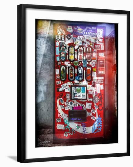 Instants of NY Series - Beverage Dispenser - Brooklyn - New York - United States - USA-Philippe Hugonnard-Framed Photographic Print