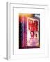 Instants of NY Series - Billboard of Annie The Musical at the Palace Theatre on Broadway-Philippe Hugonnard-Framed Photographic Print