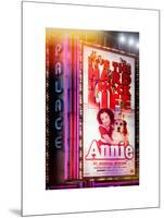 Instants of NY Series - Billboard of Annie The Musical at the Palace Theatre on Broadway-Philippe Hugonnard-Mounted Photographic Print