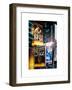 Instants of NY Series - Billboards Best Musicals on Broadway and Times Square at Night - Manhattan-Philippe Hugonnard-Framed Art Print