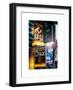 Instants of NY Series - Billboards Best Musicals on Broadway and Times Square at Night - Manhattan-Philippe Hugonnard-Framed Art Print