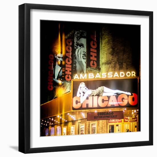 Instants of NY Series - Chicago the Musical-Philippe Hugonnard-Framed Photographic Print