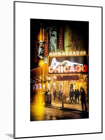 Instants of NY Series - Chicago the Musical-Philippe Hugonnard-Mounted Art Print