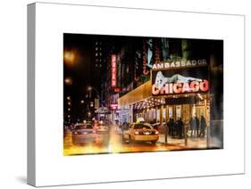 Instants of NY Series - Chicago the Musical-Philippe Hugonnard-Stretched Canvas