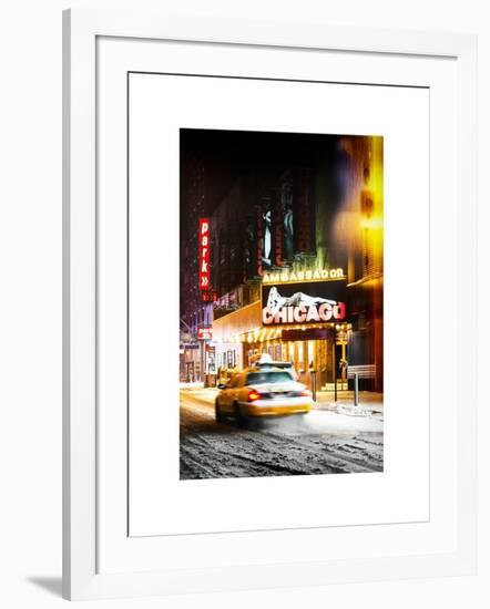 Instants of NY Series - Chicago the Musical-Philippe Hugonnard-Framed Art Print