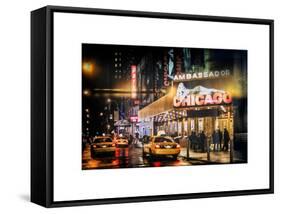 Instants of NY Series - Chicago the Musical-Philippe Hugonnard-Framed Stretched Canvas