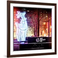 Instants of NY Series - Christmas Ornaments at 21st Century Fox across from Radio City Music Hall-Philippe Hugonnard-Framed Photographic Print