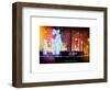 Instants of NY Series - Christmas Ornaments at 21st Century Fox across from Radio City Music Hall-Philippe Hugonnard-Framed Art Print