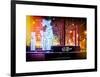 Instants of NY Series - Christmas Ornaments at 21st Century Fox across from Radio City Music Hall-Philippe Hugonnard-Framed Art Print