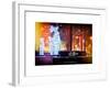 Instants of NY Series - Christmas Ornaments at 21st Century Fox across from Radio City Music Hall-Philippe Hugonnard-Framed Art Print