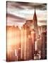 Instants of NY Series - Cityscape Manhattan and the Chrysler Building-Philippe Hugonnard-Stretched Canvas