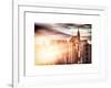 Instants of NY Series - Cityscape Manhattan and the Chrysler Building-Philippe Hugonnard-Framed Art Print